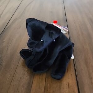 Ty Luke the Black Lab dog Beanie Baby
